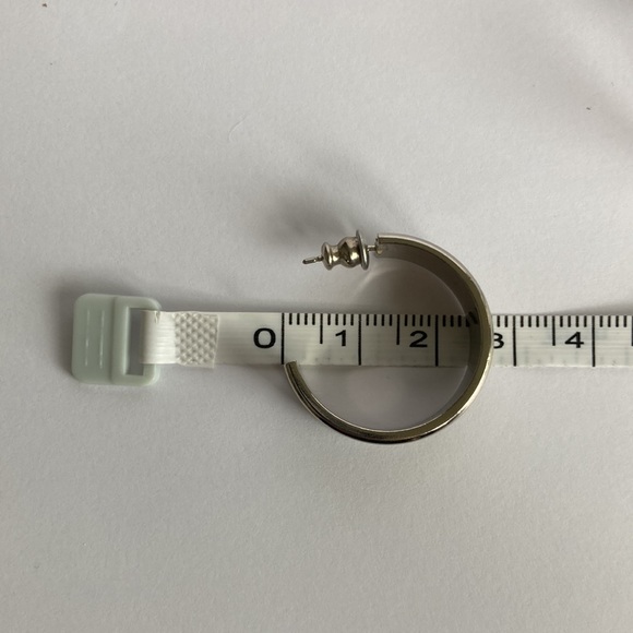 Vintage Hoop Earrings - Picture 3 of 3